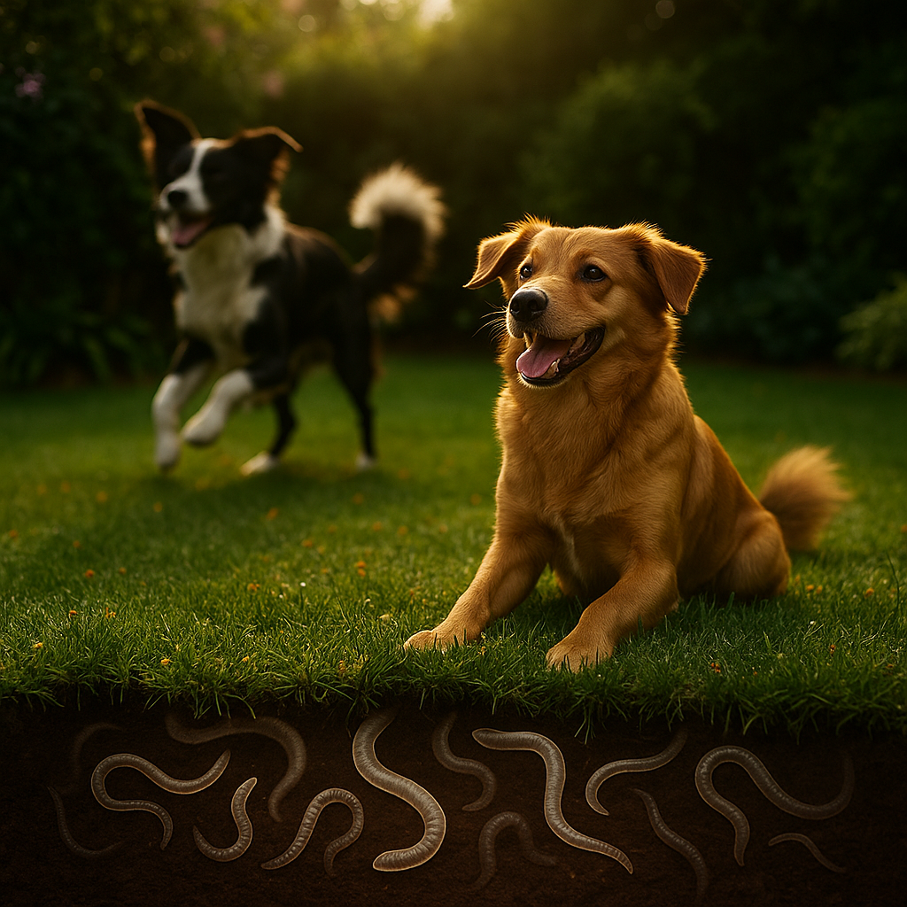 vers intestinaux chez le chien