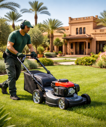 matériel de tonte de gazon au Maroc