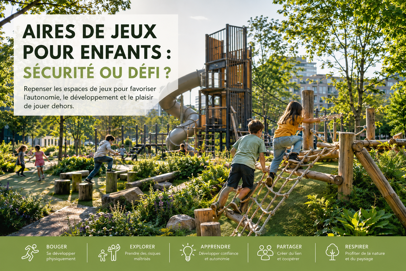 aires de jeux pour enfants Maroc